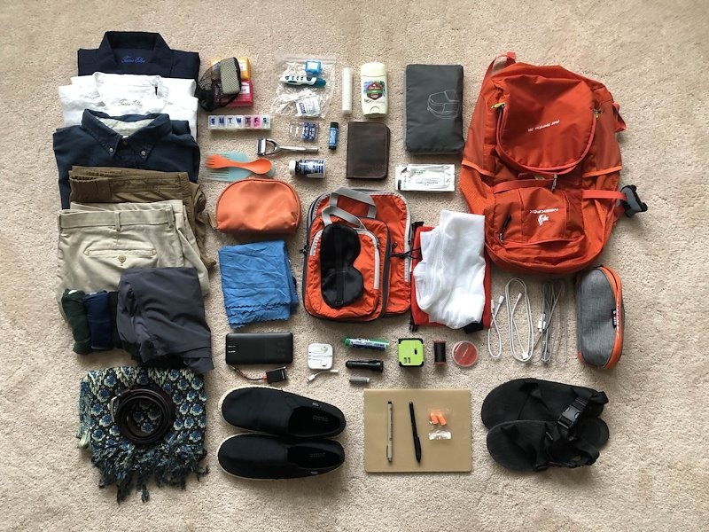 Chuẩn bị cho chuyến du lịch Tà Đùng với hành lý vừa đủ Sắp xếp hành lý phù hợp với mục đích chuyến đi